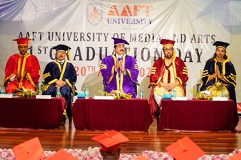 Grand Convocation Of First Batch Of AAFT University Of Media And Arts