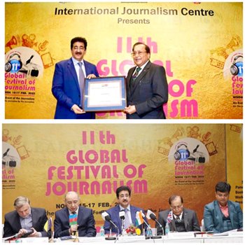 Sandeep Marwah Honoured for His Contribution to India UK Relations